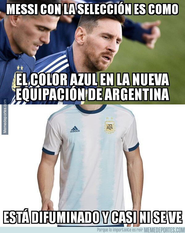1069150 - La nueva camiseta está inspirada en Messi