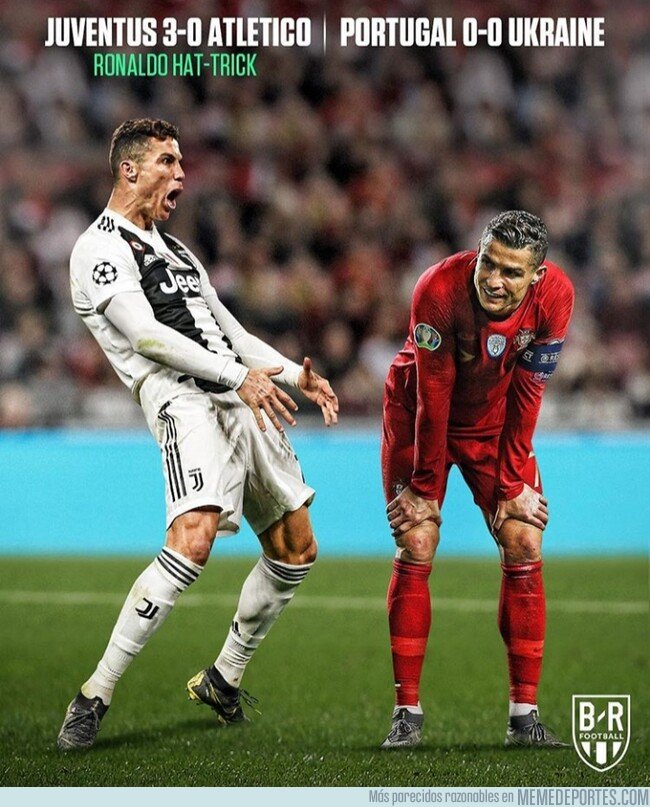 1069243 - Cristiano no fue el mismo con la selección, por @brfootball