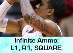 Enlace a Devonte Green, jugador del Indiana Hoosiers tiene tatuado un cheat del San Andreas
