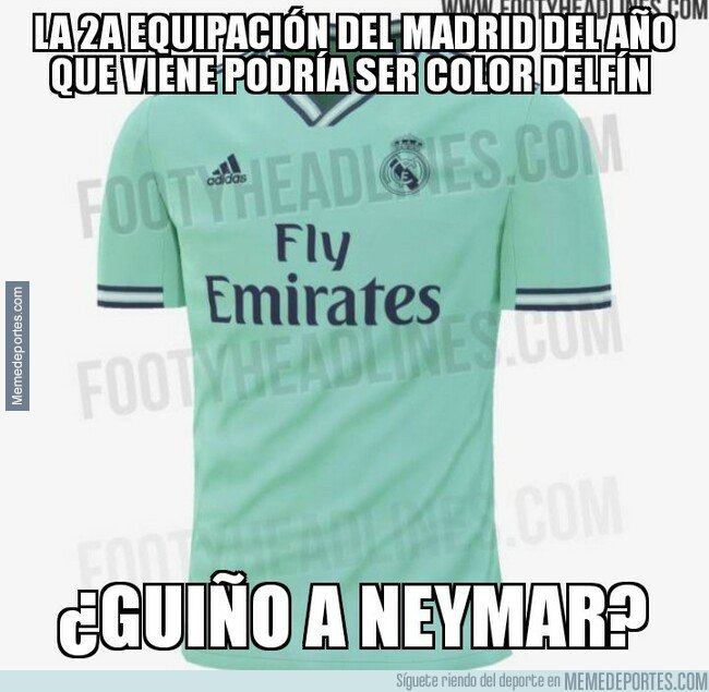 1069335 - Posible guiño a Neymar en la próxima equipación del Madrid