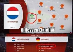 Enlace a En el Holanda Alemania pasó algo curioso