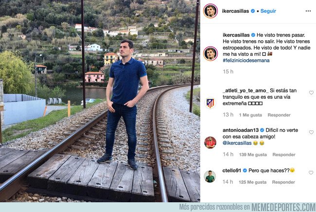 1069436 - Adán y Tello se ríen de la nueva foto filosófica de Casillas