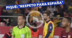 Enlace a Piqué mandó callar a los que gritaron 'qué puta es España'