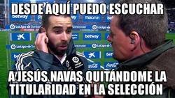 Enlace a Jesús Navas se reivindica como un enorme lateral derecho