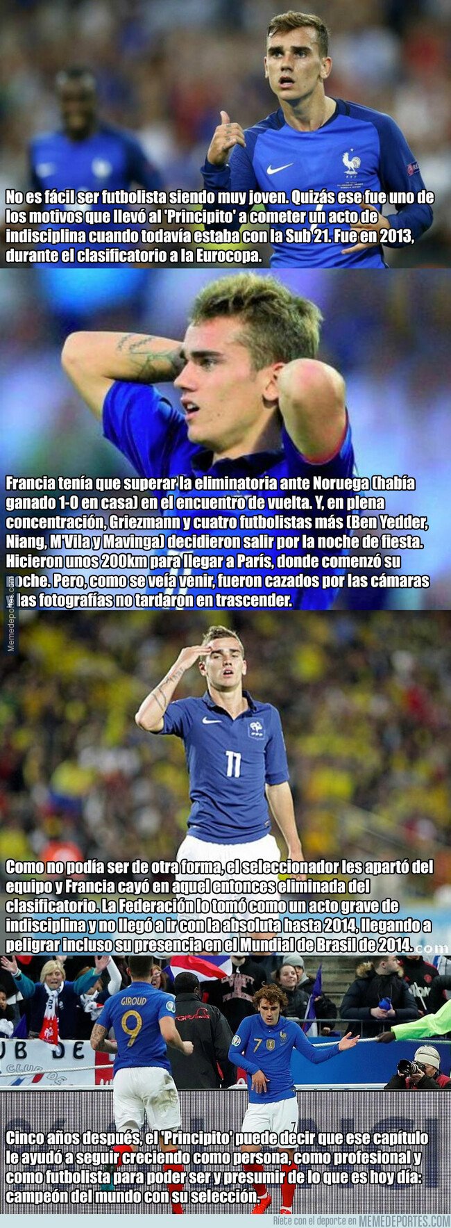 1069734 - El episodio oscuro de Griezmann en la Selección Francesa