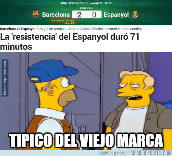 1069835 - En MARCA le dan el gol de falta a Víctor Sánchez
