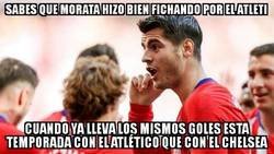 Enlace a Morata encuentra su sitio en el Atleti