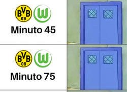 Enlace a Alcácer marca un doblete para la victoria del Dortmund