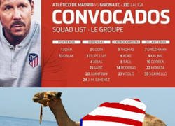 Enlace a Camello ha sido convocado con Atlético