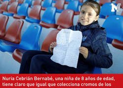 Enlace a Una niña de 8 años le escribió a Panini para que haga un álbum de cromos de fútbol femenino