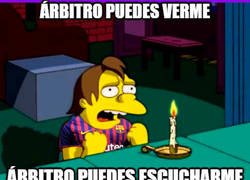 Enlace a La oración culé cuando el Barcelona está palmando