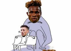 Enlace a Lenglet pasó una mala noche acordándose de Chukwueze