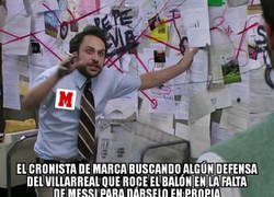 Enlace a MARCA ya busca autor al gol de Messi