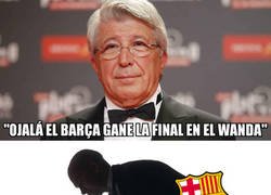 Enlace a Cerezo tiene el respeto de los culés