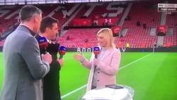 Enlace a Carragher y Neville dejaron colgada a su colega en mitad de una entrevista y nadie sabe por qué