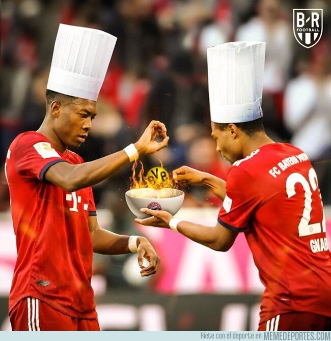 1070620 - El Bayern 'cocinó al Dortmund y ya tiene la Bundesliga lista para servir, por @brfootball