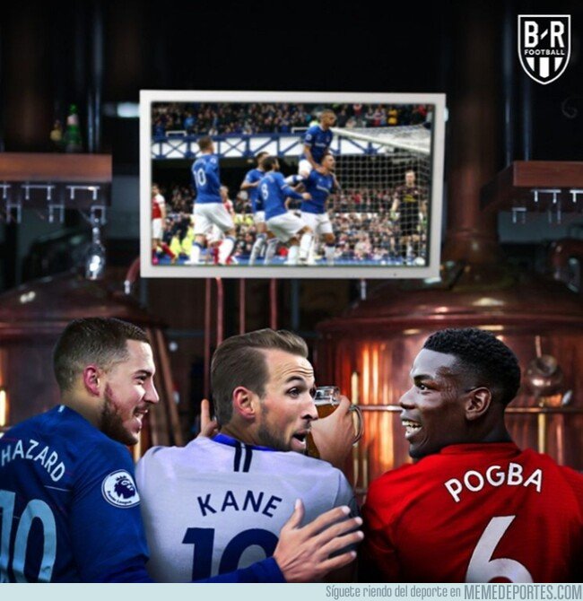 1070694 - Muchos se alegraron de la victoria del Everton ante el Arsenal, por @brfootball