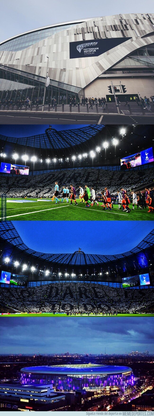 1070871 - La primera noche de Champions en la historia del Tottenham Stadium