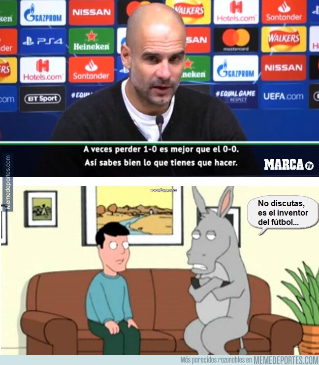 1070919 - No se discute lo que dice el inventor del fútbol