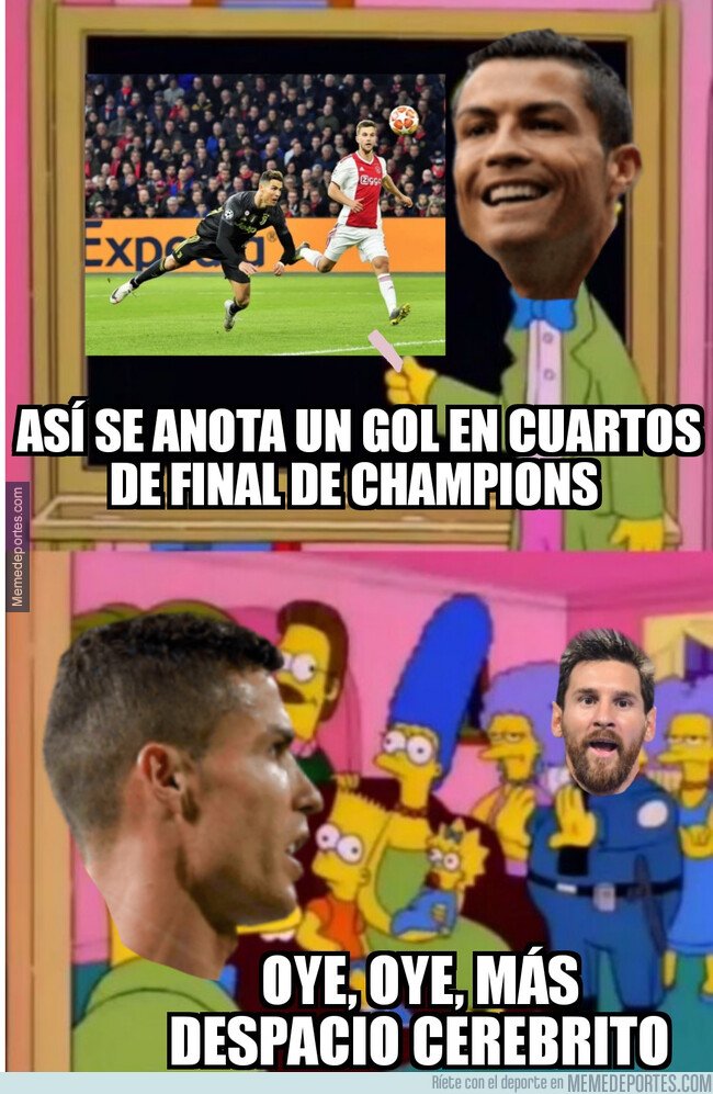 1070982 - Ya va demasiado tiempo sin anotar en Cuartos de Champions