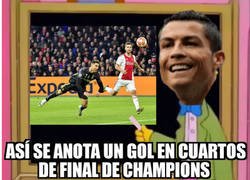 Enlace a Ya va demasiado tiempo sin anotar en Cuartos de Champions