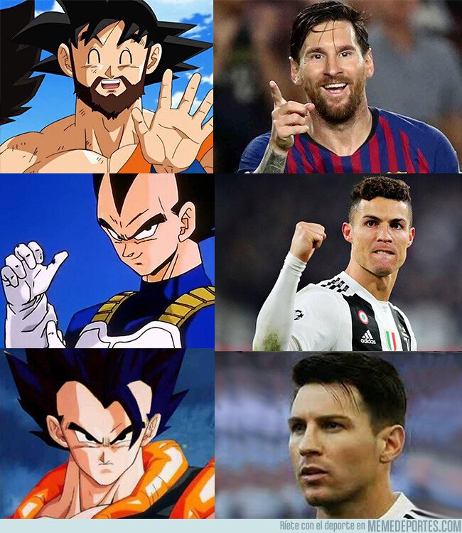 1071052 - Así serían Messi y CR7 fusionados