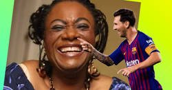 Enlace a La madre de Lukaku cuando se cruzó con Messi