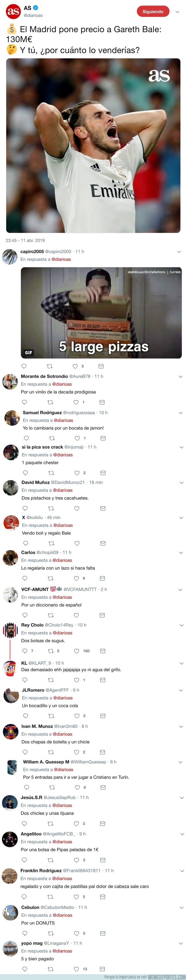 1071170 - AS pregunta y los madridistas responden por cuánto venderían a Bale