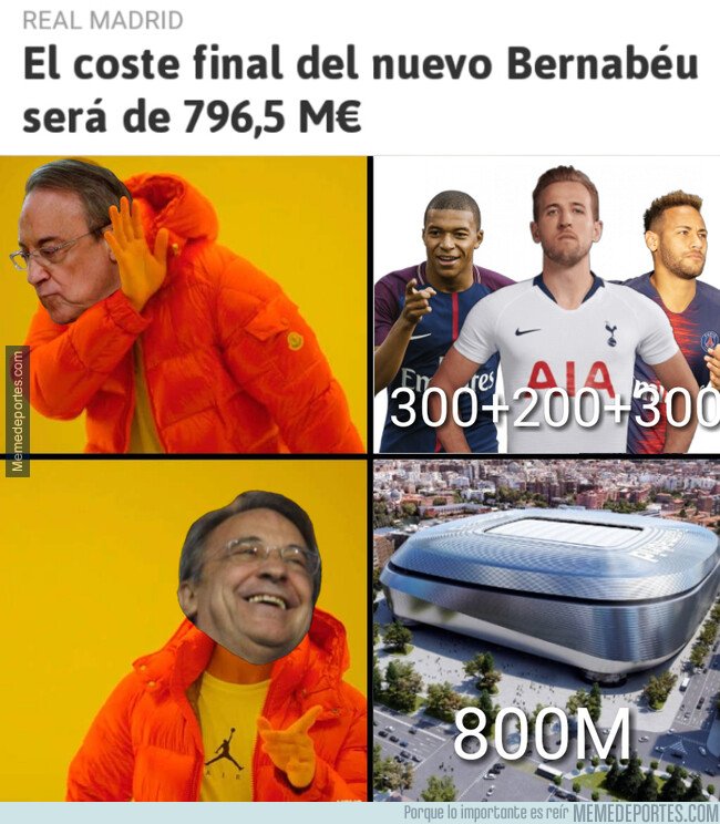 1071253 - Florentino prefiere el nuevo estadio antes que cracks para su equipo