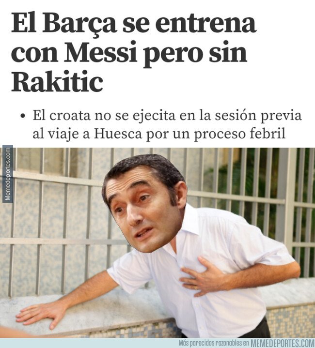 1071256 - Valverde padece más que nadie la baja de Rakitic