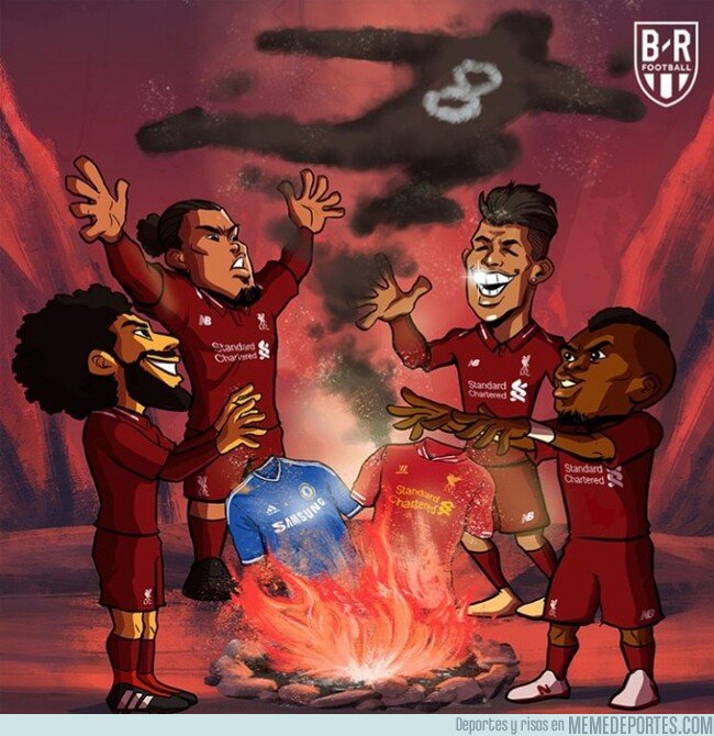 1071434 - El Liverpool espantó los fantasmas del pasado ante el Chelsea, por @brfootball
