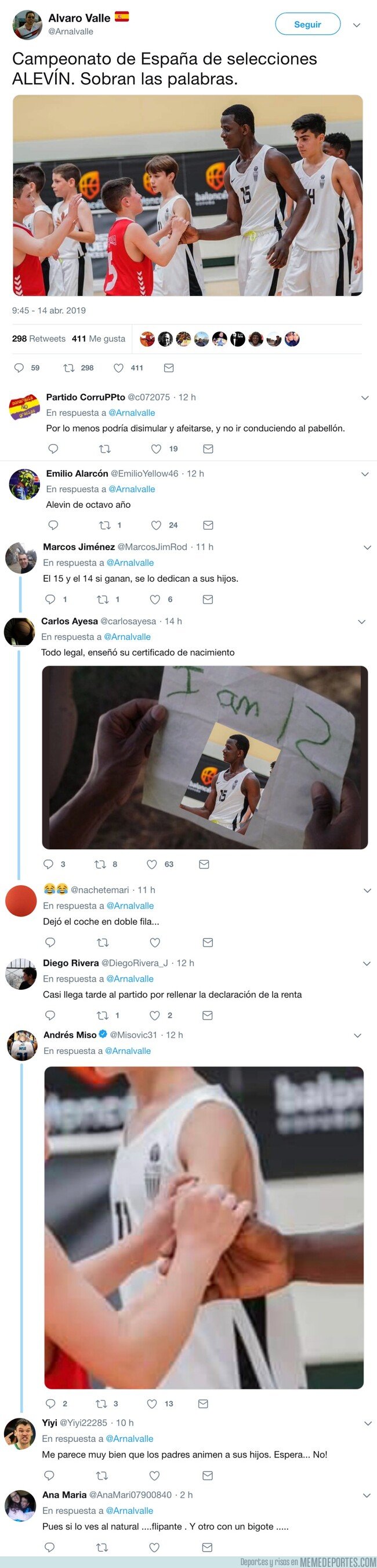 1071476 - Internet flipa con la diferencia de tamaño de estos niños alevines. Descojone de comentarios inside