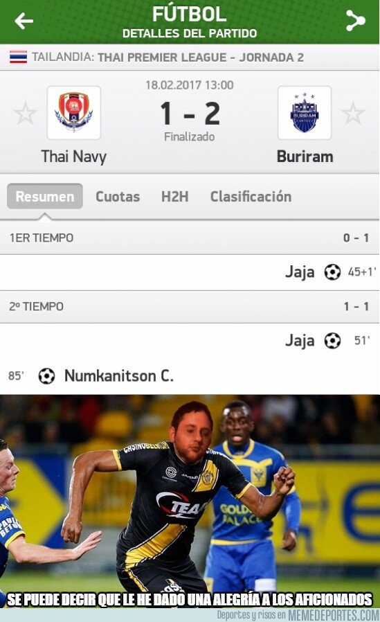 1071607 - Que este jugador no esté jugando en un grande es de risa
