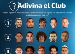 Enlace a ¿Qué equipo tienen en común estos 5 jugadores? ¡Adivina el Club!