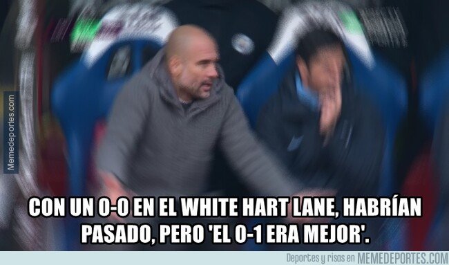 1071924 - En el fútbol empatar es mejor que perder. Así de simple.