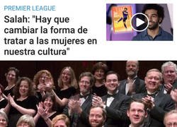 Enlace a Salah demostrando que es todo un ejemplo