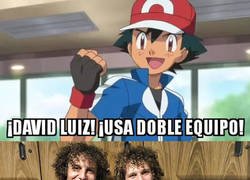 Enlace a David Luiz encontró a su doble en el Slavia de Praga