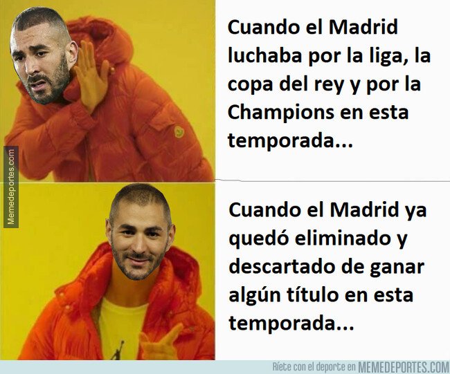 1072193 - El instinto goleador y ganador de partidos de Benzema ha llegado un poco tarde para el Real Madrid...