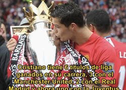 Enlace a Los datos de todas las ligas ganadas por Cristiano