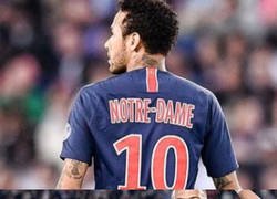 Enlace a El gran detalle del PSG en su indumentaria con Notre Dame