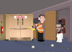 Enlace a Bale aún parece no entender las indirectas de todo su entorno. Tal vez se lo han dicho en español.