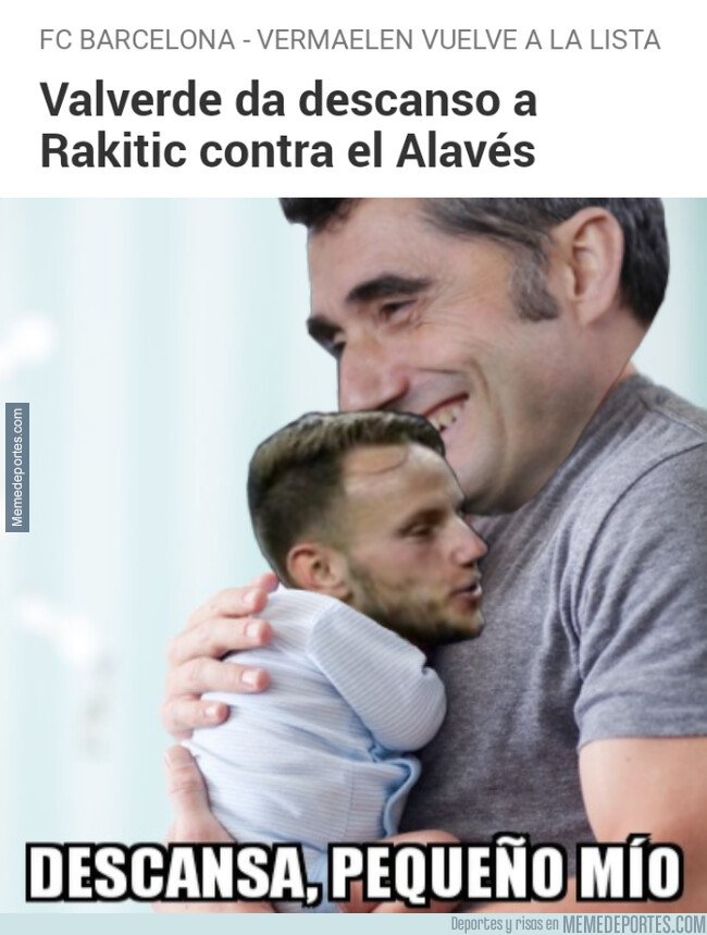 1072335 - Valverde cuida al niño de sus ojos