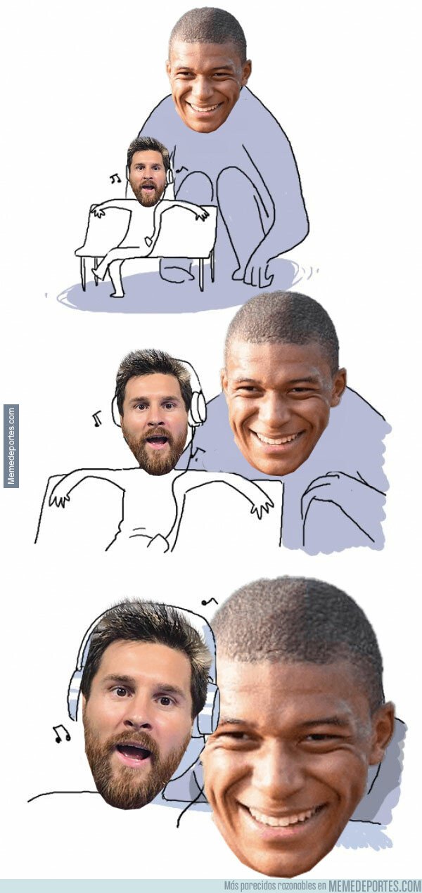 1072427 - Messi se queda sin mojar y tiene a Mbappé muy cerca en la bota de oro