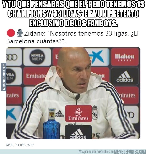 1072483 - Se acabaron los argumentos futbolísticos. Y Zidane lo sabe.