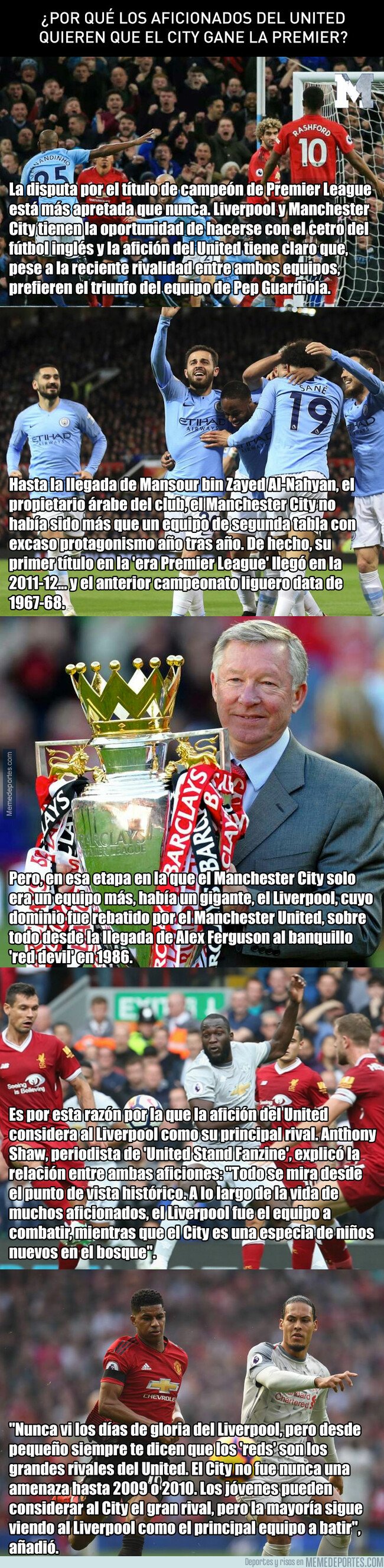 1072633 - ¿Por qué los aficionados del United quieren que el City gane la Premier?