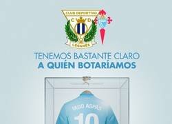 Enlace a El ingenioso cartel del Leganés previo al encuentro frente al Celta y a las elecciones