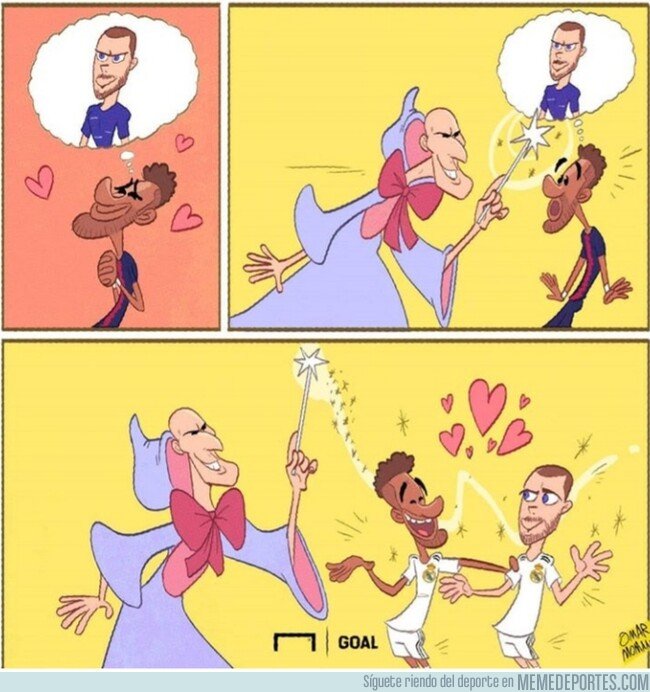 1072908 - ¿Podrá Zidane hacer que Neymar juegue con Hazard? Por @goalglobal