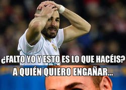 Enlace a Con Benzema la cosa no era muy diferente