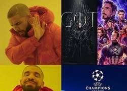Enlace a Estoy harto de tanto vengador y juego de tronos, Champioooooooons