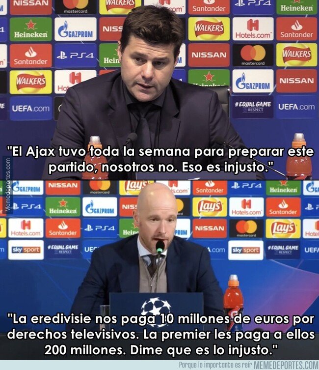 1073084 - El pique entre Pochettino y Eric Ten Hag antes del partido por la Champions